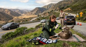 Wildlife veterinarian