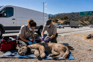 Wildlife veterinary care